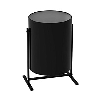 Урна металлическая уличная, Титан, 25 л, цвет черный в Клину