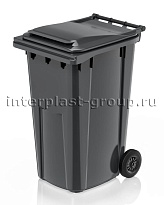Контейнер для мусора 240 л серый облегченный 240 серый в Клину