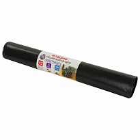 Мешки для мусора 240 л, черные, в рулоне 5 шт., ПВД 80 мкм, 1400х900 мм, LAIMA, 605339 в Клину