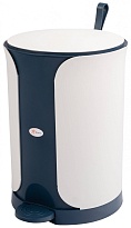Контейнер для мусора Sтилъ с педалью 11 л синий 11 синий в Клину