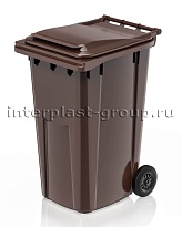 Контейнер для мусора 240 л коричневый облегченный 240 зеленый в Клину