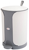 Контейнер для мусора Sтилъ с педалью 11 л серый 11 серый в Клину