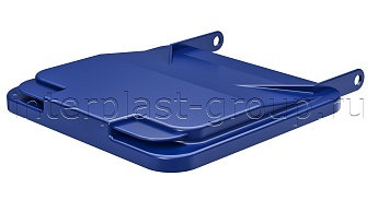 Комплект крышки для контейнера 120 л. синяя  синий в Клину