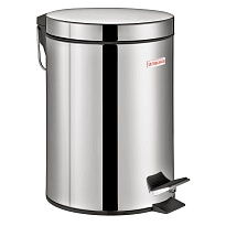 Ведро-контейнер для мусора (урна) с педалью LAIMA Classic, 3 л, со съемным внутренним ведром в Клину