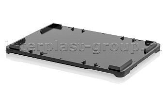 Крышка для ящика универсального черная в Клину