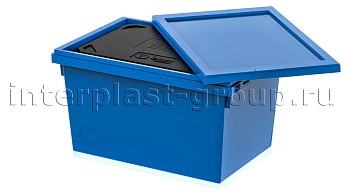 Изотермический контейнер KV 6432 в сборе с крышкой голубой в Клину