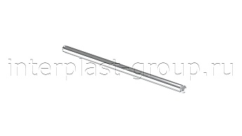 Ось металлическая для контейнера 120 л.  серый в Клину