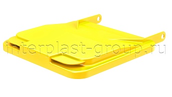 Комплект крышки для контейнера 120 л. желтая  желтый в Клину
