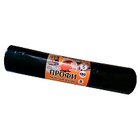 Мешки для мусора 480 л, черные, в рулоне 5 шт., ПВД, 65 мкм, 1700х1300 мм, Концепция Быта Профи, 603735 в Клину Мешки для мусора 480 л, черные, в рулоне 5 шт., ПВД, 65 мкм, 1700х1300 мм, Концепция Быта Профи, 603735 в Клину