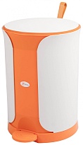 Контейнер для мусора Sтилъ с педалью 11 л оранжевый 11 оранжевый в Клину